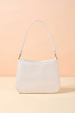 Fineur Shoulder Bag Shiny Crush - White