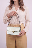 Fineur Shoulder Bag Sheen - White