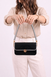 Fineur Shoulder Bag Sheen - Black