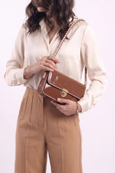 Fineur Shoulder Bag Sheen - Brown