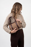Fineur Handbag Duffy - Dark Brown