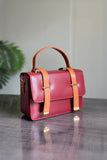 Fineur Handbag Melora - Burgundy