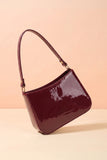 Fineur Shoulder Bag Shiny Crush - Maroon