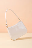 Fineur Shoulder Bag Shiny Crush - White