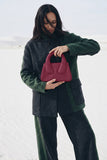 Fineur Handbag Crest - Maroon