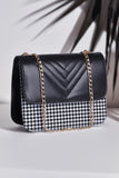 Shop Luxury ChevronFlap Handbag for Women in Pakistan - Black