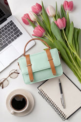 Fineur Handbag Melora - Mint Green
