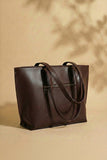 Fineur Tote Alexa - Dark Brown