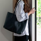 Fineur Tote Everyday + Pouch - Black