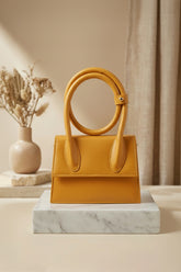 Fineur HandBag Jacqumues - Gold Yellow