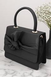 Fineur Handbag ElleKnot - Black