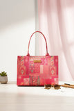 Fineur Canvas Tote Crimson