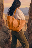 Luxora Tote Bag - Mustard
