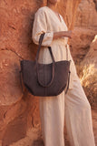 Luxora Tote Bag - Coffee Brown