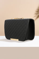 Buy Quilted Charm Shoulder Bag for Women in Pakistan - Black