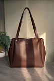 Fineur Shoulder Bag Victoria - Dark Brown