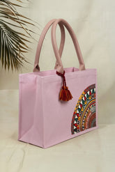 Fineur Mini Canvas Tote Desert Bloom - Rose Dust