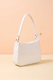 Fineur Shoulder Bag Shiny Crush - White