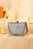 Fineur Clutch Bride - Silver