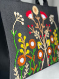 Handmade Embriodiery Jute Tote Bags