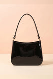 Fineur Shoulder Bag Shiny Crush - Black