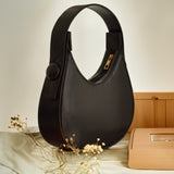 Stylish Black Hobo Bag