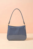Fineur Shoulder Bag Shiny Crush - Gray