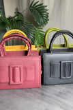 Fineur Mini Handbag Cubi - Marron