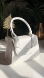 Fineur Handbag Mini Prism - White