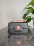 Fineur Dot Luxe Crossbody Bag - Black