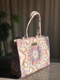 Fineur Canvas Tote Lavender Bloom
