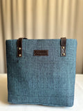 Fineur Tote Luxe Grace - Denim Blue