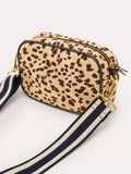 Fineur - Cheetah Print Crossbody Bags