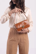 Fineur Shoulder Bag Sheen - Brown