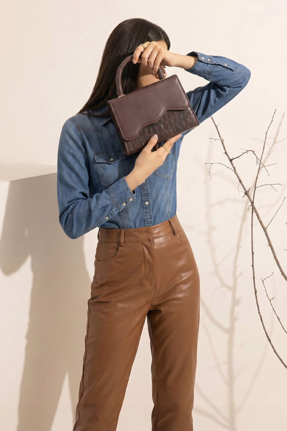 Fineur HandBag Wavina - Coffee