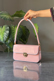 Fineur Shoulder Bag Sheen - Soft Pink