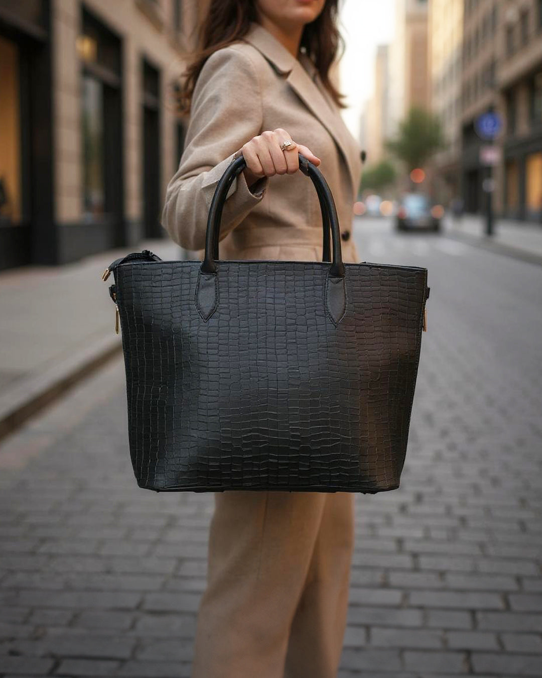 Fineur - SwiftZip Tote Bag - Black