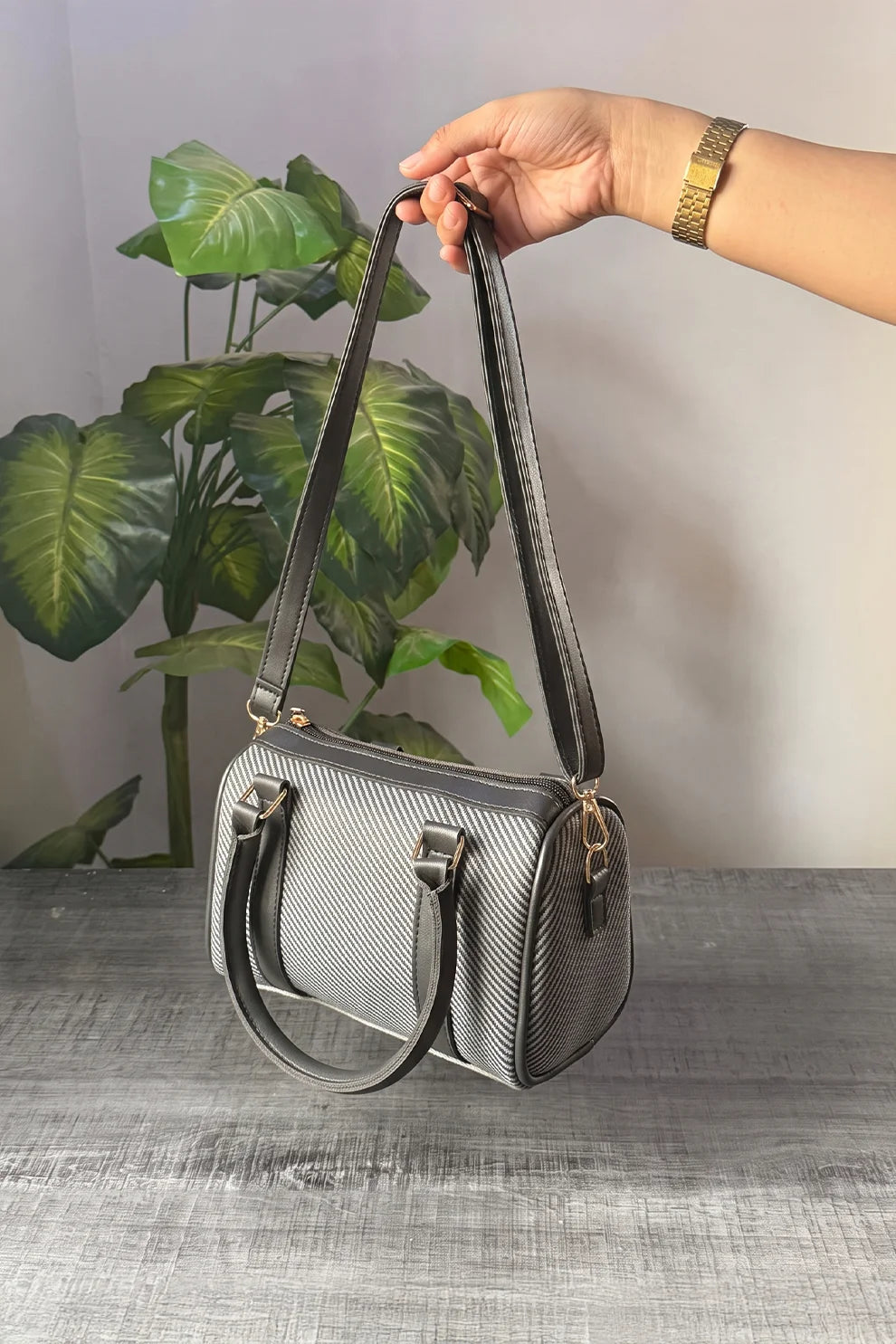 Fineur Handbag Duffy - Black