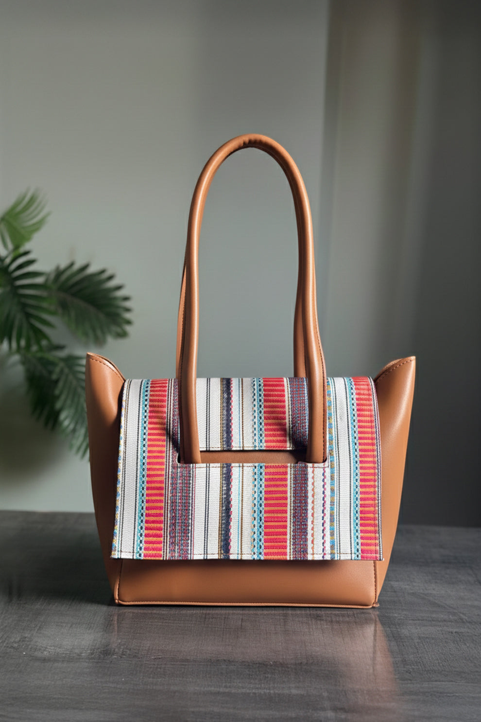 Fineur Two Style Shoulder Bag - Brown