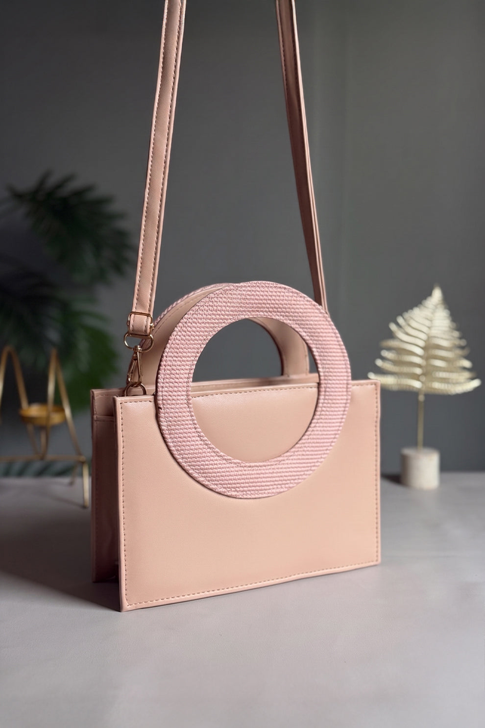 Fineur Handbag O-Ring - Blush Pink