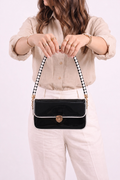 Fineur Shoulder Bag Sheen - Black