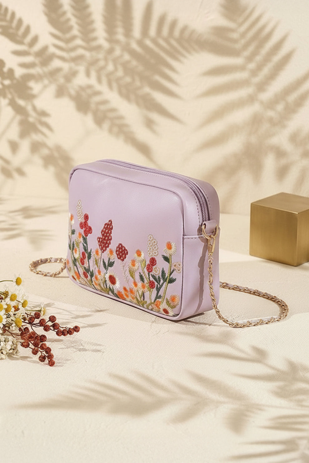 Embroidered Premium Crossbody Bag Under 1499 Best For Gifting 