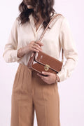 Fineur Shoulder Bag Sheen - Brown
