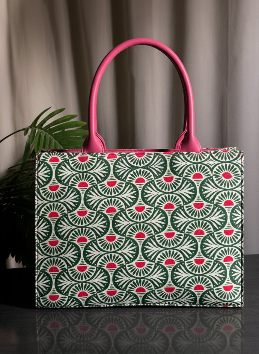 Fineur Canvas Tote Eden Garden