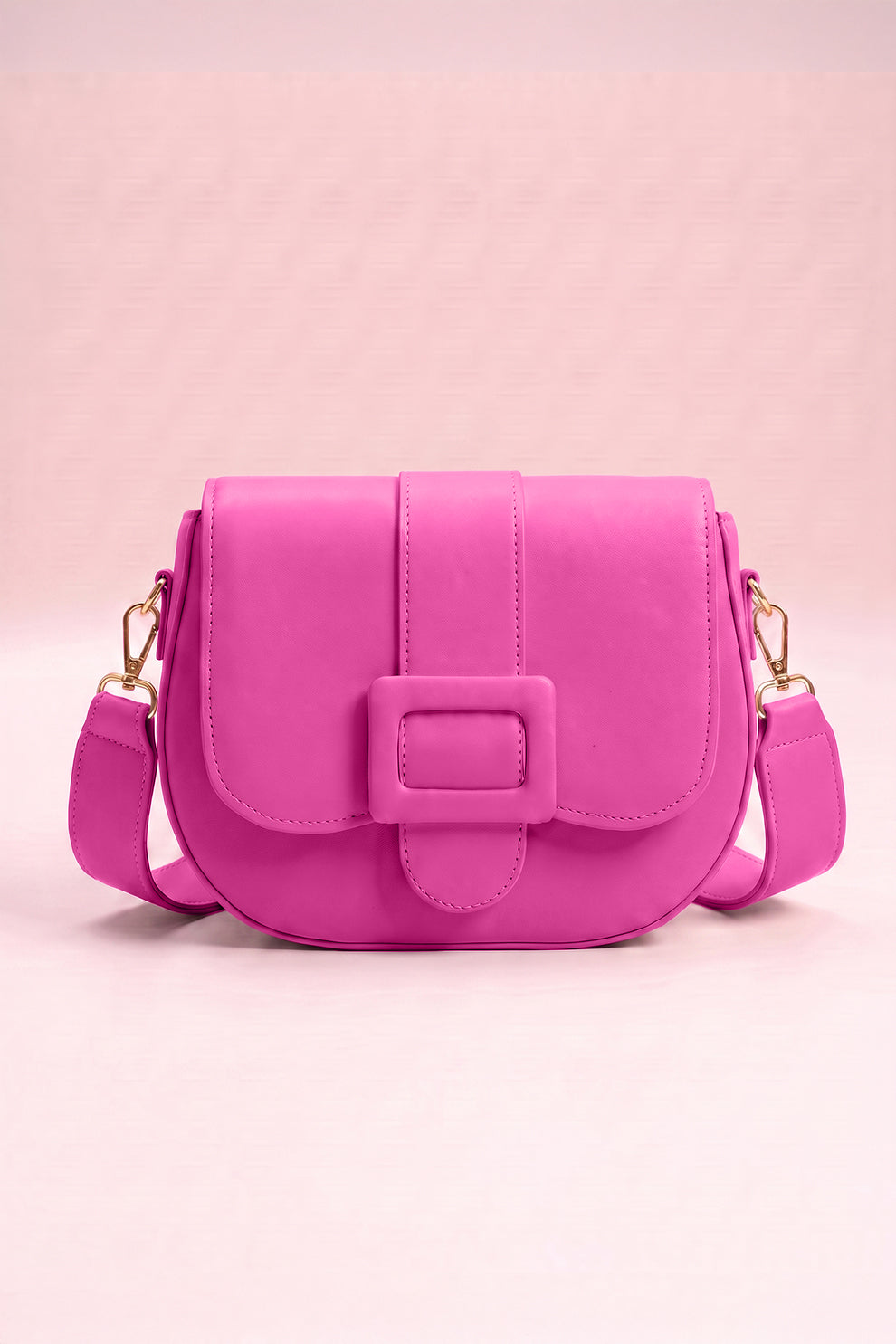 Fineur Shoulder Bag Nubi - Bright Pink