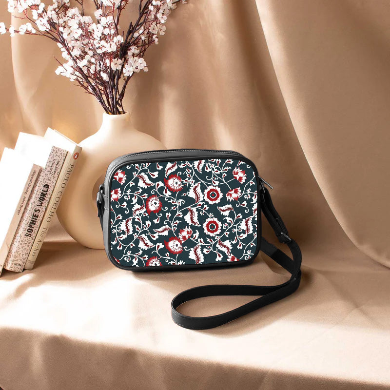 Fineur - Wildflower Canvas Crossbody Bags