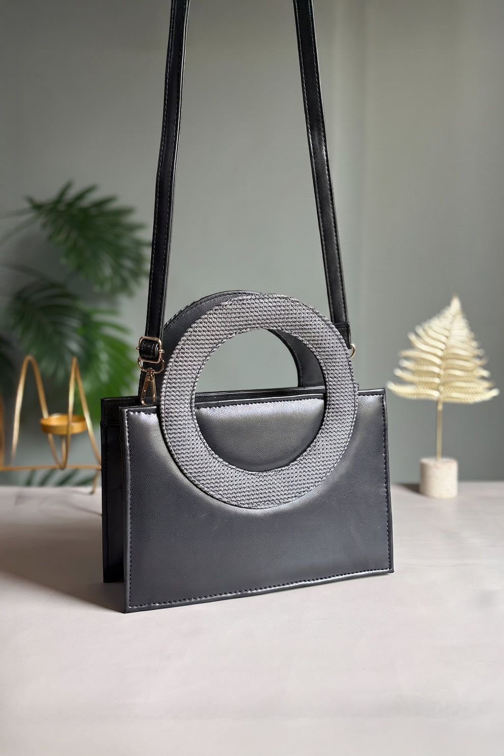 Fineur Handbag O-Ring - Black