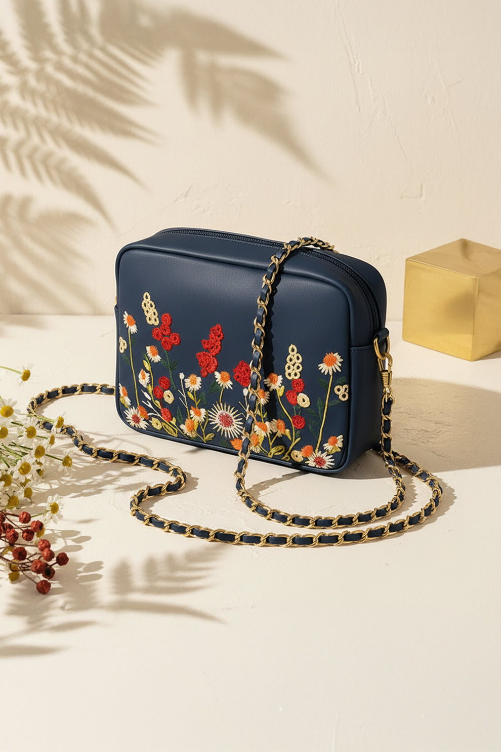 Embroidered Premium Crossbody Bag Under 1499 Best For Gifting 