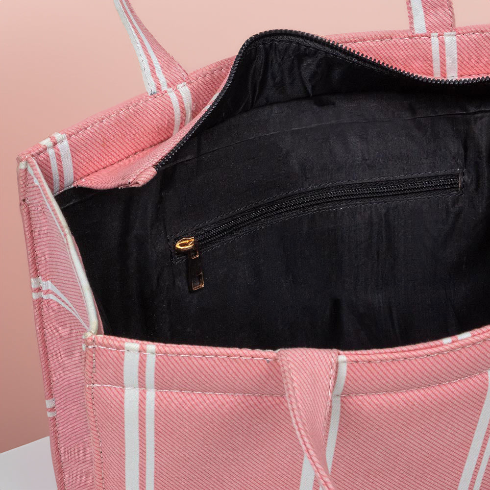 Summer canvas bag for women in Pakistan – Pink Breeze