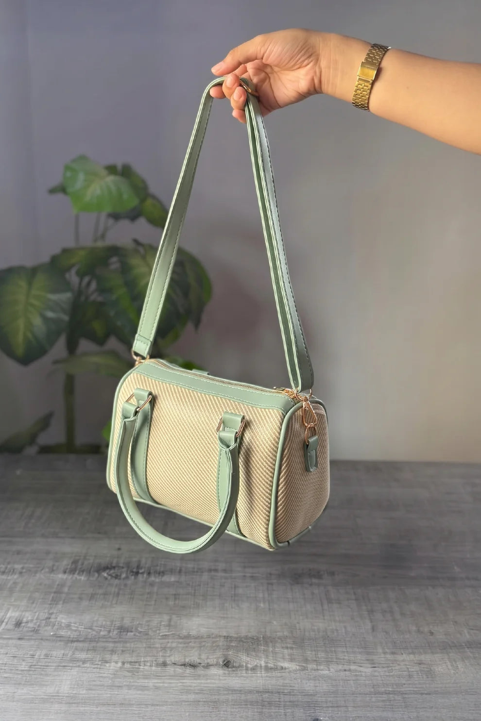 Fineur Handbag Duffy - Sky Blue